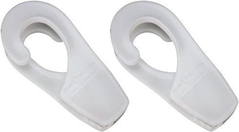 Extreme Max 3005.5026 BoatTector Boat Rail Fender Hangers, Value 2-Pack - 1", White...