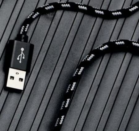 AGOZ Micro USB Charger Cable Compatible with Freestyle Libre 2 Reader, Freestyle Libre 3 Reader, Tandem t:Slim X2 Insulin Pump, Braided Charging C...