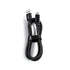 Vortex PD10GB3A-2-2-BLACK Type-C Data Cable 3A fast charging USB3.2 universal Mobile phone Tablet Nylon braid USB charging cable (2 pcs pack)(BLAC...