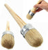 Professional Chalk and Wax Paint Brush, Round Paint Brush/DIY Painting and Waxing Tool for Folk Art, Home Décor, Wood Projects, Furniture, Stencil...