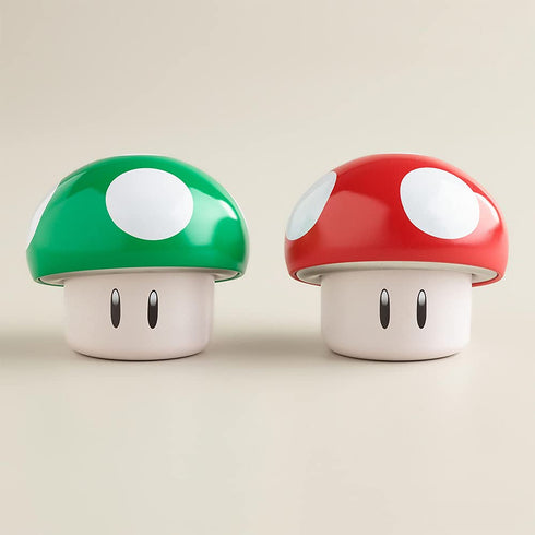 Super Mario Bros Mushroom Sour Candy. One (1) Mushroom Collectible Mushroom Tin. Sour Cherry or Green Mushroom Shaped Candies 1 RANDOM TIN PER ORD...