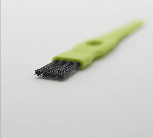 20 Pcs 11CM/4.33 Inch Green Plastic Handle Mini Dust Removal Brush Nylon Hair Brush Computer Keyboard Cleaning Small Brush Lamp Humidifier Clean R...