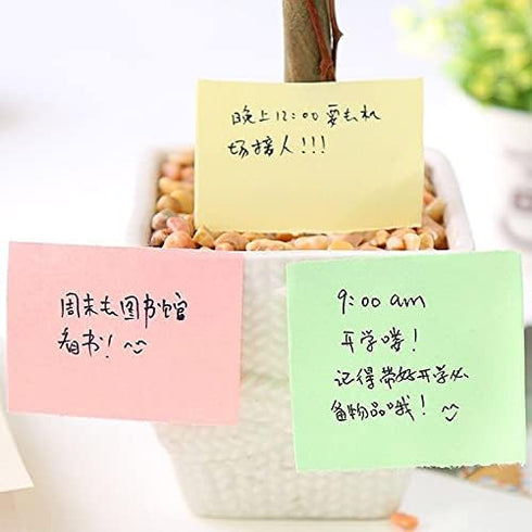 Full Adhesive Roll Sticky Notes, Self-Stick Notes,Width x Length 2 x 300 Inches, 4 Rolls/Pack (Four Colors)...