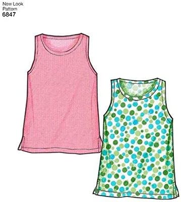 New Look Sewing Pattern 6847 Child Sleepwear, Size A (3-4-5-6-7-8)...