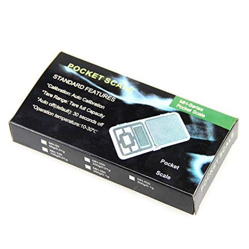 100g/0.01g?1kg/0.1g LCD Digital Pocket Diamond Jewelry Gold Gram Balance Weight Scale Measuring Tools (200g/0.01 Pocket Scale)...