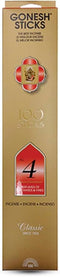 Gonesh - Classic Collection - Non-Toxic 10” Slow Burn Fruit & Floral Aromatic Sticks - No. 4-100 Pack...