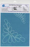 Pounce Pad Stencil for Quilting - #30413 Two Feather Triangle Corners...