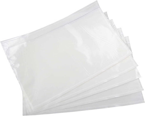 7.5'' x 5.5'' Packing List Pouches, Shipping Label Envelopes Clear Adhesive Top Loading Packing List - 50 Pack...