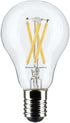 Satco S21872 5.5 Watt A15 LED Bulb, Clear, Intermediate Base, 2700K, 450 Lumens, 2-Pack...