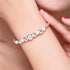 Sterling Silver Bangle Bracelets for Women, Mother's Day Gift 925 silver Cuff Bracelet Adjustable Jewelry Fashion Simple Open Bangles Cuff Jewelry...
