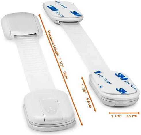 Set of 21 outlet covers and 8 baby locks. Cabinet Locks for Babies-Child Locks for Cabinets-Baby Proofing Cabinets-Child Safety Cabinet Locks-Chil...