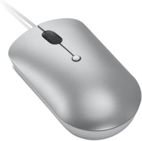 Lenovo 540 USB-C Wired Connection Computer Mouse for PC, Laptop, Computer with Windows or Chrome OS - Ambidextrous Design - 4 Button - Compact Siz...