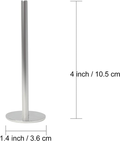 Stainless steel cake heating core, 4"...