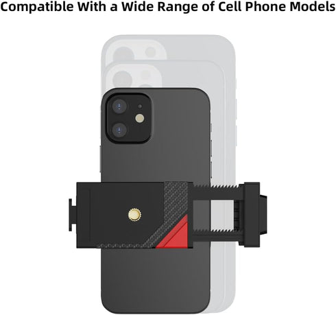 SOH Car Sun Visor Mount, Car Sun Visor Phone Holder with Adjustable Long Arm, Universal Phone Clip for iPhone 15 Pro Max/14/13 Pro/Max/Mini/Samsun...