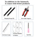 Pet Grooming Hammock Dog Cat Relaxation Grooming Sling Helper, Breathable Pet Grooming Hammock for Nail Trimming, Ear/Eye Car with Nail Clippers/T...