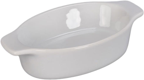 BIA Cordon Bleu Oval Au Gratin; 10.25" x5.75" x1.5", 20 Oz...