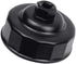 65mm 14 Flute Cup Style Oil Filter Wrench, Black, Steel...
