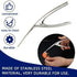 ELEDUCTMON Shrimp Deveiner Tool with Ergonomic Handle - 2-in-1 Prawn Cleaner & Seafood Peeler Knife for Kitchen, Restaurants, BBQ - Dishwasher Saf...