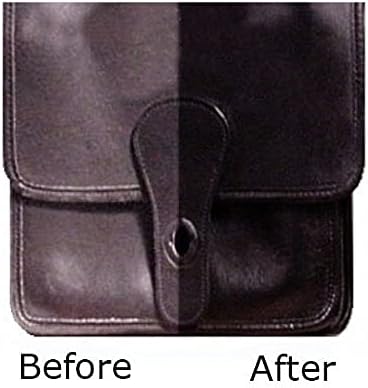 Leater Max Black Leather Repair Kit for Couches - Vinyl & Upholstery Repair Kit for Car Seats, Sofa & Furniture - Liquid Scratch Filler Formula Re...
