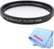 49mm Pro Series High Resolution Digital Ultraviolet UV Protection Filter + Tronixpro Microfiber Cloth...