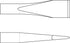 Chicago Pneumatic A046073 - Flat Chisel - 3/4 x 7 Inch (19 x 180 mm) Long, 0.401 Inch (10.2 mm) Round Shank...