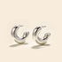 Chunky Hoop Earrings for Women 14K Gold Plated Drop Earrings Hypoallergenic Statement Earrings for Women Trendy Gold Jewelry...