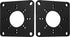 Exact Fit Tweeter/Speaker Adapter Spacer Rings for Infiniti and Fits Nissan - SAK047_125-1 Pair...