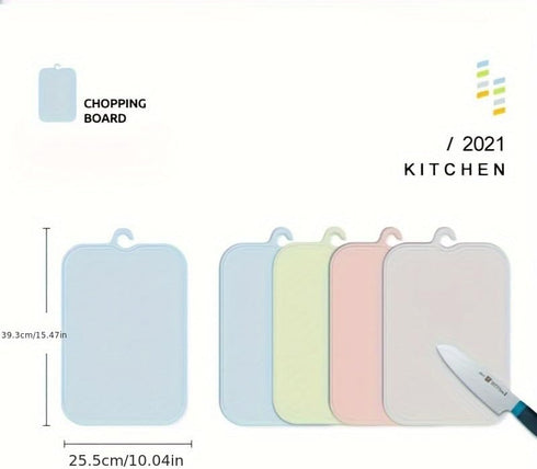 TPU Cutting Board Dishwasher Safe,BPA Free,Reversible Kitchen Blue Cutting Board,Scratch Resistant Flexible Cutting Boards for Kitchen, Easy-Grip ...