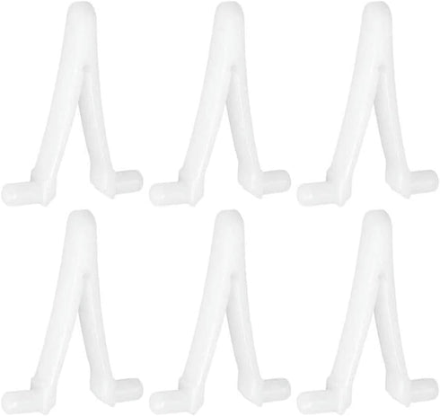 6Pcs White Pool Supply V Clip, Pool Butterfly Clip V Clip Pool Attachment Clips Replacement for Swimming Pool Spa Brush, Vacuum Head, V Clips and ...