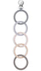 Avee & Co Silicone Teether Rings, Baby Teether Rings, Baby Teether Link with Pacifier Clip, Attachable Teether Chew Toy for Babies, BPA Free Teeth...