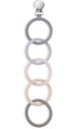 Avee & Co Silicone Teether Rings, Baby Teether Rings, Baby Teether Link with Pacifier Clip, Attachable Teether Chew Toy for Babies, BPA Free Teeth...
