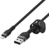 Belkin BoostCharge Pro Flex Braided USB Type A to Lightning Cable (1M/3.3FT), MFi Certified Charging Cable for iPhone 14, 13, 12, 11, Pro, Max, Mi...