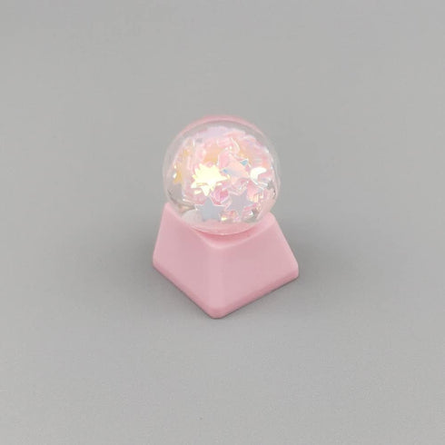 Crystal Ball Keycap Esc keycaps DIY Personality Custom Keycap Replacement Bottom Keycaps Gift for Cherry Mx Switch...
