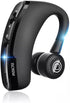 Bluetooth Headset Wireless Business Single earpiece Voice Answer in Ear Earbuds for Trucker Driving Running 10 Hour Battery Noise Cancelling Headp...