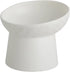 Small Ceramic Raised Cat Bowls, Tilted Elevated Food or Water Bowls, Stress Free, Backflow Prevention, Dishwasher and Microwave Safe, Lead & Cadmi...