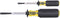 Klein Tools 85153K Slotted Screw-Holding Screwdriver Set, 3/16-Inch, 1/4-Inch Split-Blade Flat Head Driver, Positive Gripping Action, 2-Piece...