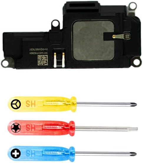 MMOBIEL Loud Speaker Compatible with iPhone 13 Pro - 6.1 inch - 2021 - Ringer Buzzer Flex Cable Loudspeaker Replacement - Incl. Screwdrivers...