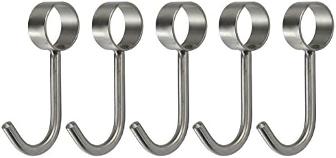 304 Stainless Steel Kitchen Rail Hooks Hangers Wall Mounted (Rod Hook)...