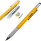 Stocking Unique Gadget Stuffers Novelty Gifts 6 in 1 Pens, Multitool Pen Construction Tools Office Supplies DIY Gifts for Dad, Men, Husband Carpen...
