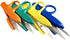 Golden Eagle Right/Left Craft Sewing Pruning Thread Scissors in Soft Vinyl Pouch 4pcs a Pack (4pcs Green)...