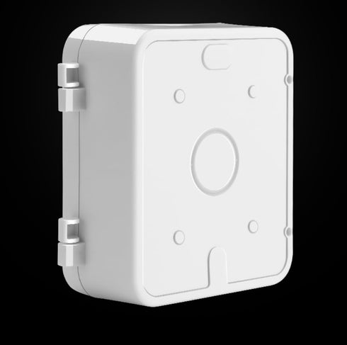 2-Pack 5.5" Square Security Camera Junction Box Mouting Bracket, Universal Bullet Dome Camera Junction Outlet Box Mount Hide Cable Junction Box fo...