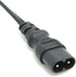 cablecc IEC 60320 C8 Plug to C7 Receptacle Male to Female Extension Power Supply Main Adapter Cable 30cm...