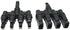 1 Pair Solar Energy Panel MC-4 T Branch Connectors Cable Coupler Combiner - 1 Male to 4 Female(M/4F) and 1 Female to 4 Male(F/4M)...