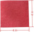 62pcs Felt Fabric Sheet 4"x4" Assorted Color DIY Craft Squares Nonwoven 1mm Thick...