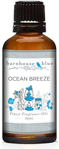 Barnhouse Blue Ocean Breeze Premium Grade Fragrance Oils - for Candle, Soap Making, & More - 30ML...