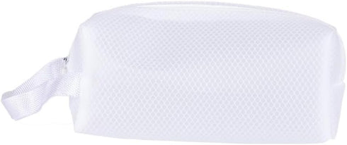 Toiletry Bag Travel Smart with Waterproof Toiletry Bag: EVA Handle, Skin-Friendly Design, Classic Grid Pattern (Cylindrical Toiletry Bag)...