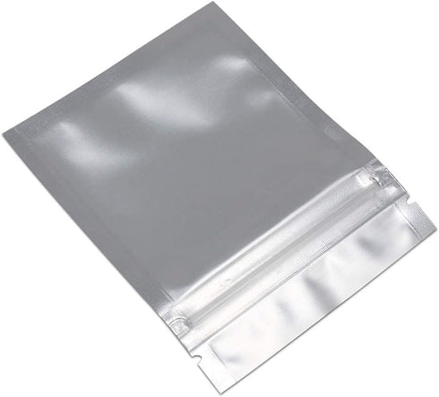 PABCK 200 Pack 3.3x5.1 inch (Inside Size 2.9x3.9 inch) Resealable Zipper Lock Food Storage Bags for Zip Heat Seal Lock Coffee Foil Packaging Pouch...