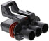 3-Pin APTIV Metri-Pack Waterproof Connector 30 Amp 10-12 GA (3-Pin (2 Set) w/10-12GA)...