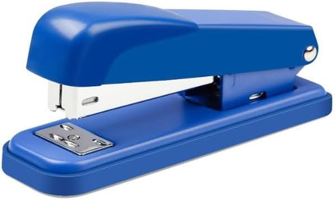 1Pc Blue Basics Stapler,Desktop Stapler,Office Stapler,25 Sheet Capacity,Use Safety Convenient to Carry,Desktop Staplers,Office Products,Manual St...