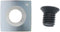 15mm Square Tungsten Carbide Replacement Cutter Inserts Knives 15 x 15 x 2.5mm-4 Edges with 6" Face Radius fit for Woodworking Helical Planer Head...